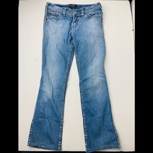 Silver Suki flap 17 jeans for women’s size 29X33